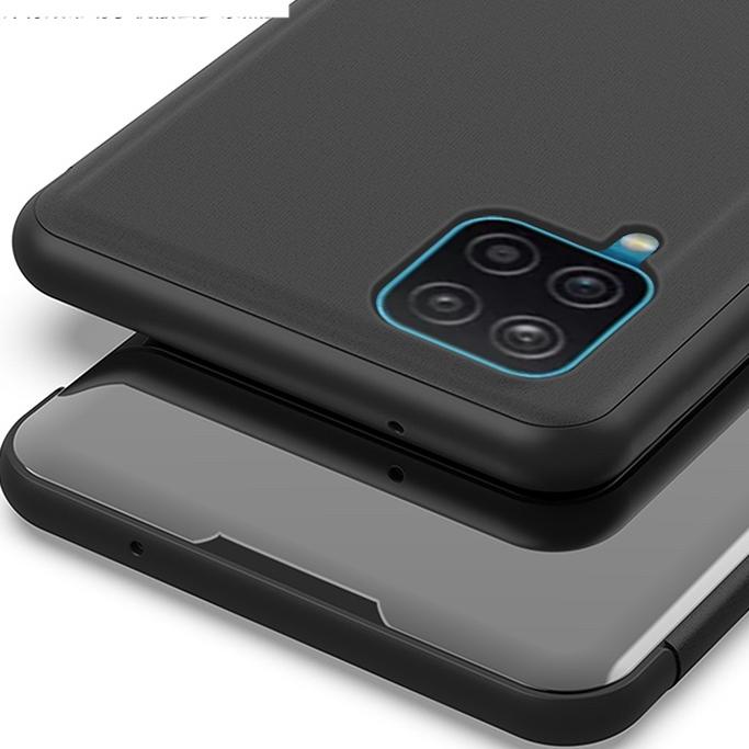 Recomend Flip Case Samsung A22 4g/ 5g Clear View Standing Mirror Cover
