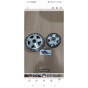 tromol mio slim ori coak   motif bintang (depan balakang )