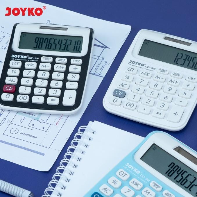 

Calculator / Kalkulator Joyko Cc-32 / 12 Digits / Check Correct