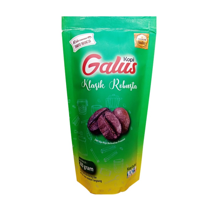 

KOPI BUBUK GALUS KLASIK ROBUSTA 200Gram