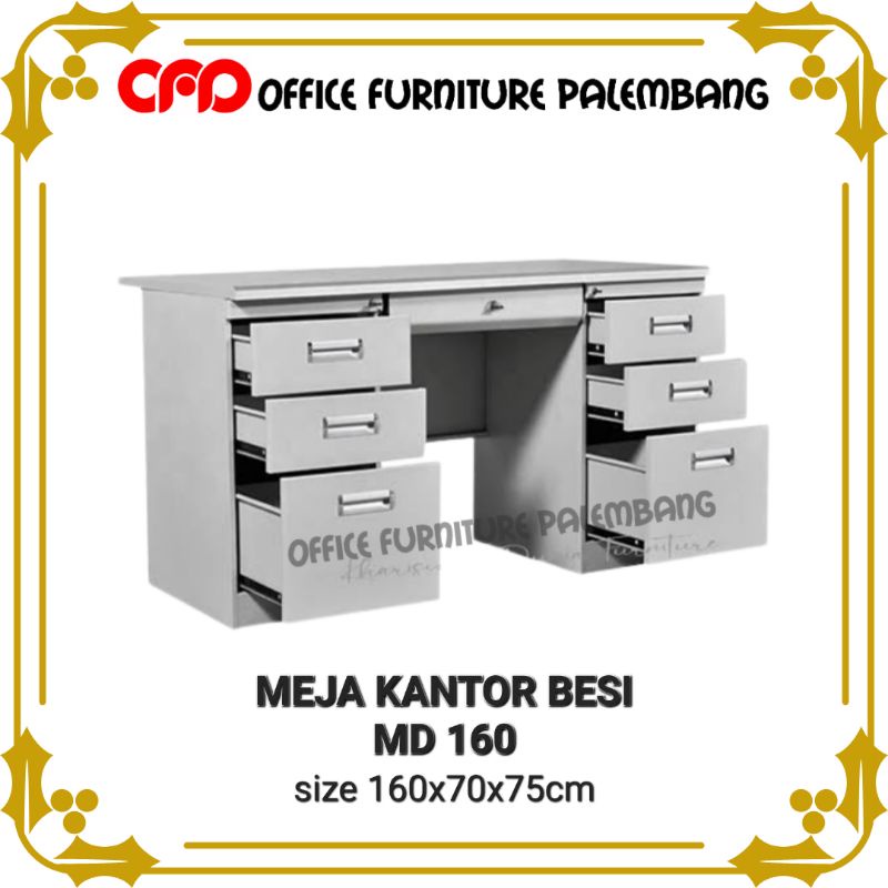 Jual Meja Kantor Besi Acero MD 160 Meja Kerja Meja Direktur Manager ...