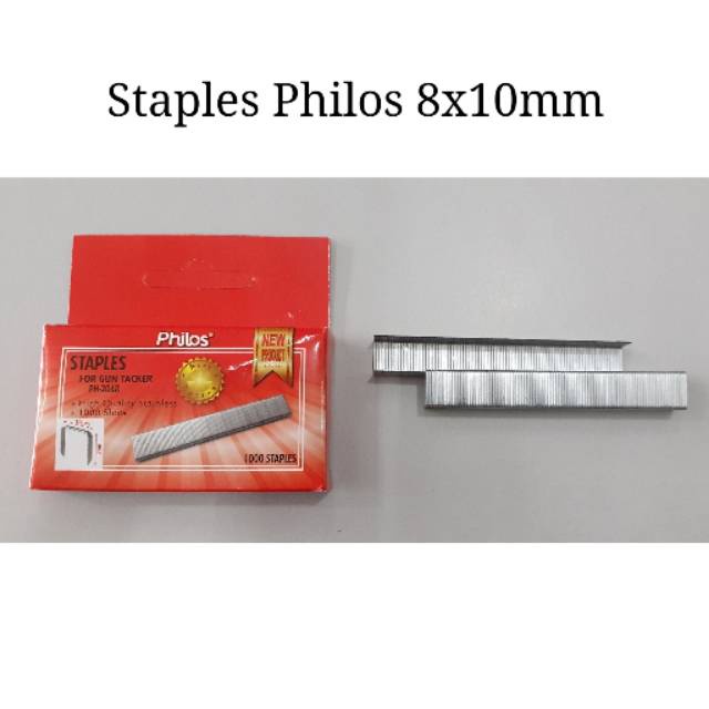 

Staples Philos 8x10mm