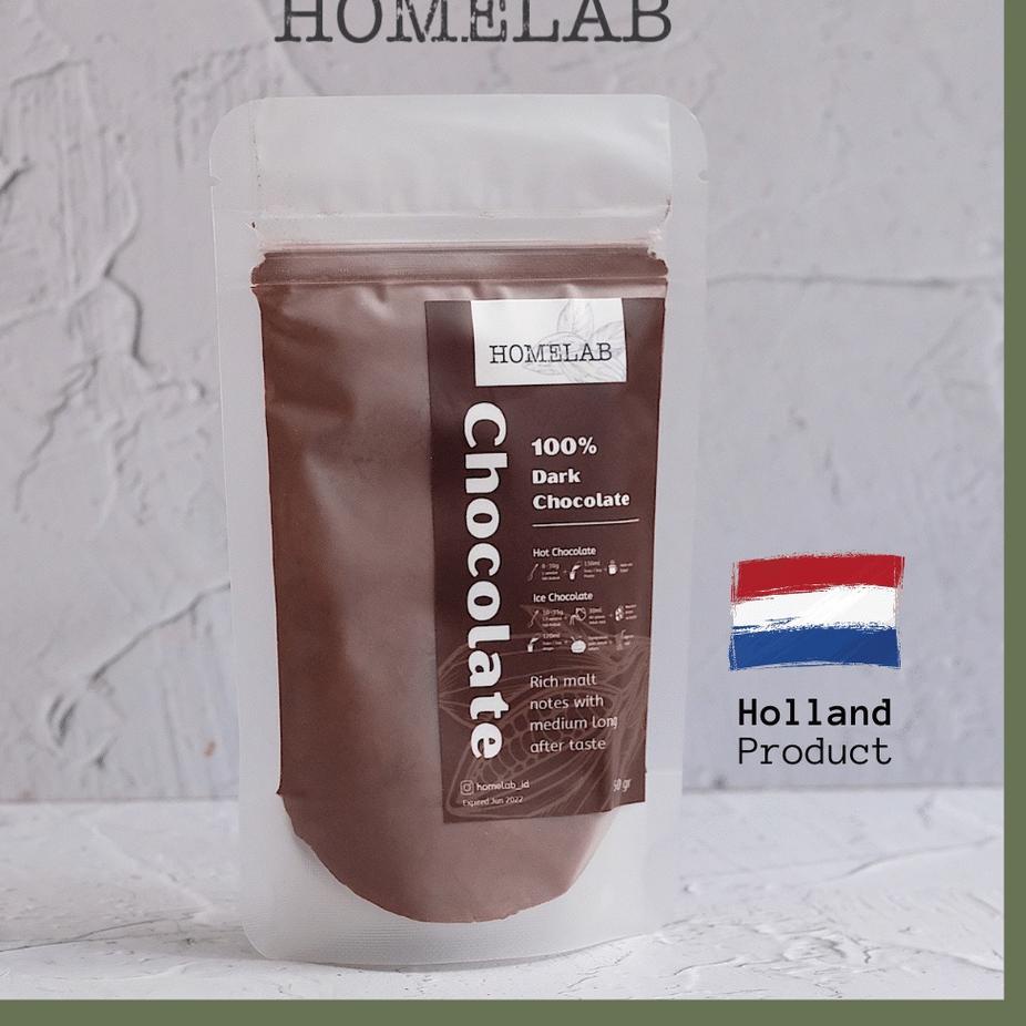 

[PRODUK L7SKO] Homelab 100% Dark Chocolate Powder / Bubuk Coklat Asli Premium 50 Gr 9TI