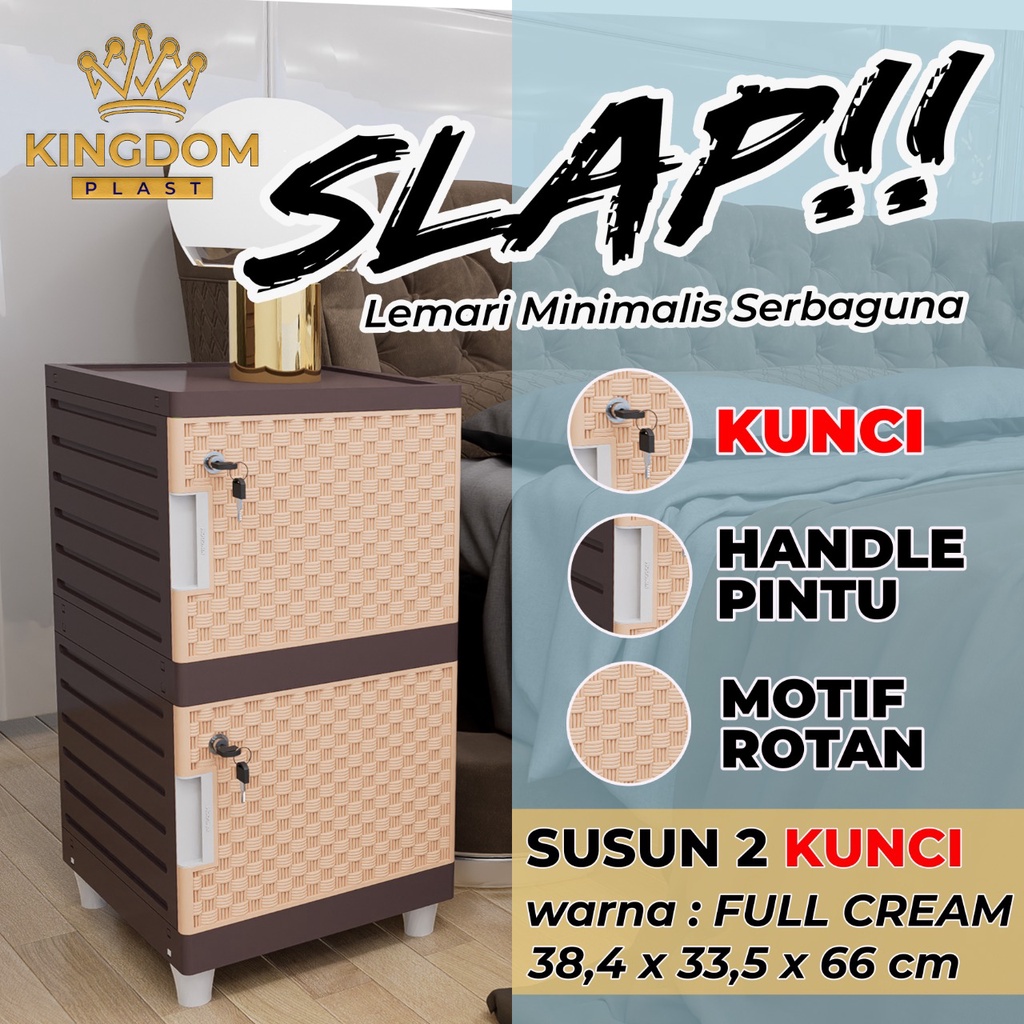 LEMARI PLASTIK PAKAIAN SERBAGUNA MINIMALIS / LEMARI PENYIMPANAN MAINAN ANAK / RAK BUKU / LEMARI