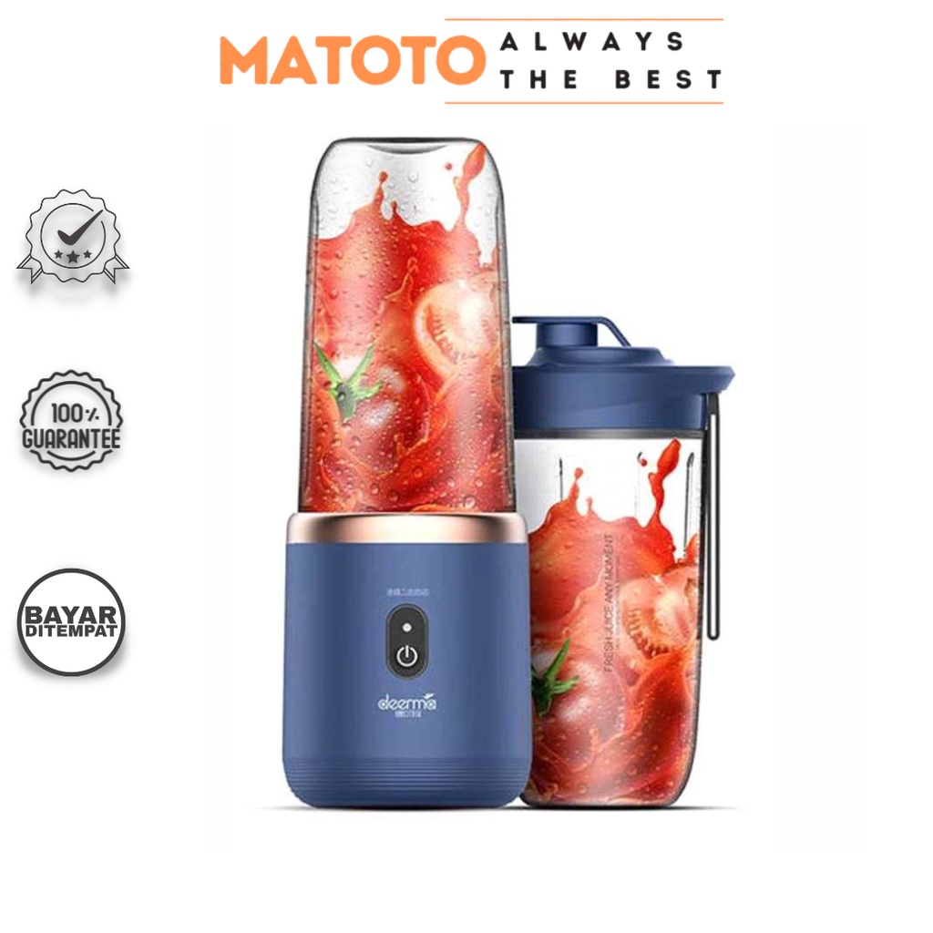 Deerma Blender Buah Portable Juicer 400ML