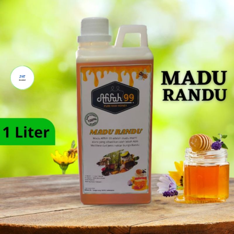 

Deniallsell - Madu Murni - Madu Asli - Nektar Randu 1liter - Madu Randu - 100% Alami Pure Natural Raw Honey