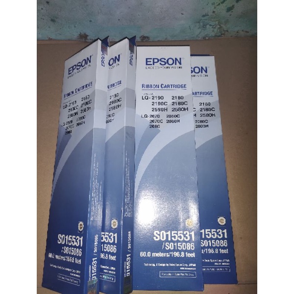 Pita Ribbon Catrighe Epson Lq 2190 Lq 2180 Lq 2170 Lq-2190 Lq-2180 Lq-2170 Pita Plus Rumah Tbk