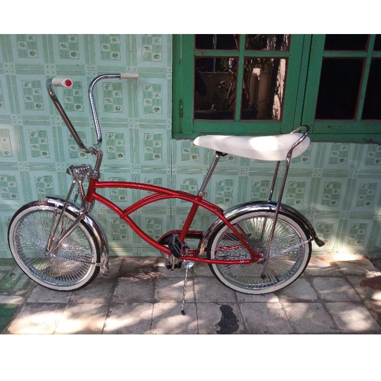 (T-O8O(✔) Standar Tengah Sepeda Lowrider 20 murah