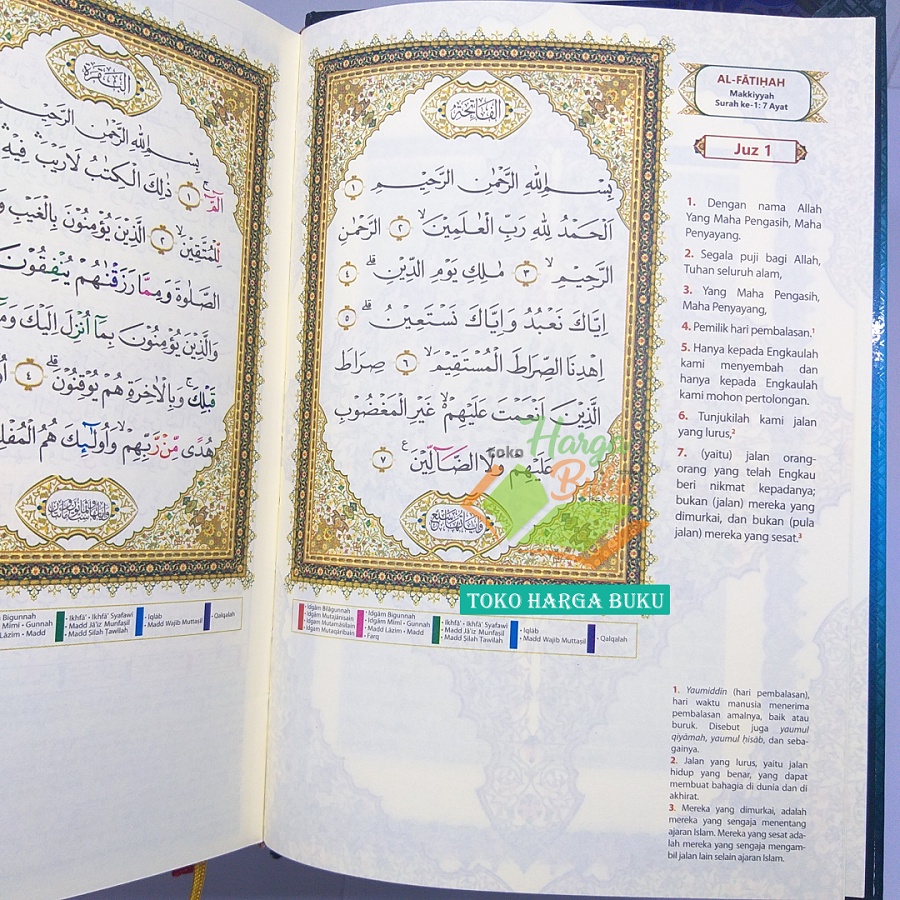 Al-Quran Hafalan Al-Amzar A5 HC Terjemah dan Tajwid Metode TAKKA Mushaf Al Qur'an Al Amzar Metode Kotak Angka Penerbit Cahaya Quran