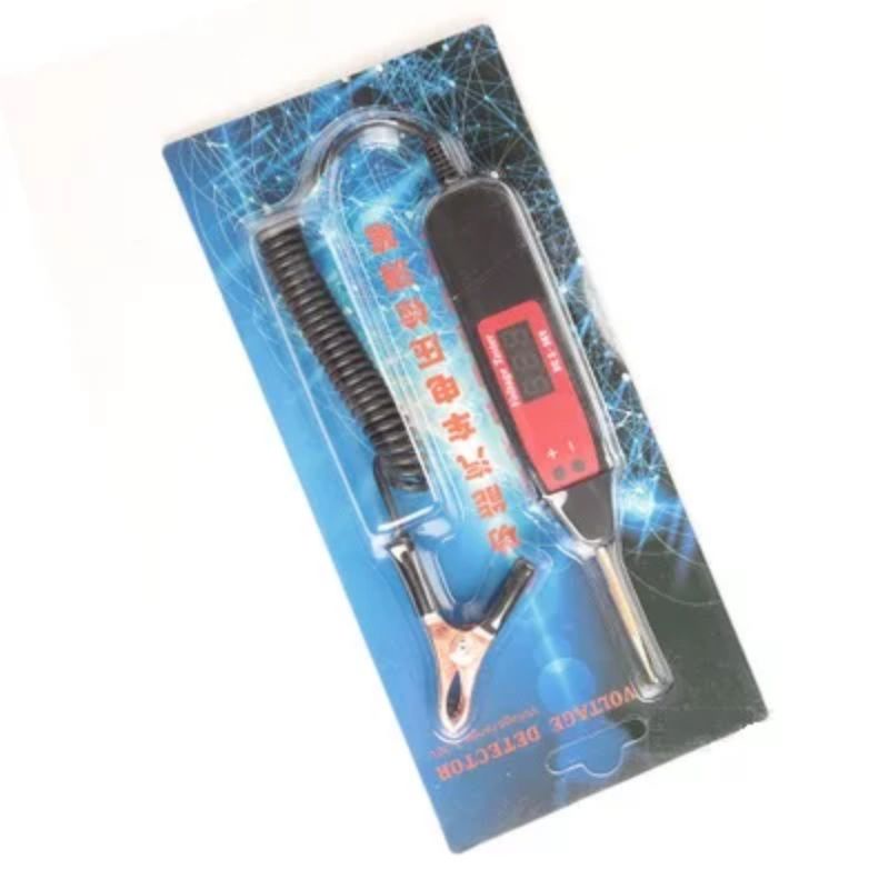 Test Pen Detektor Tegangan Listrik Digital LCD 5-36v Multifungsi Universal Voltage Tester