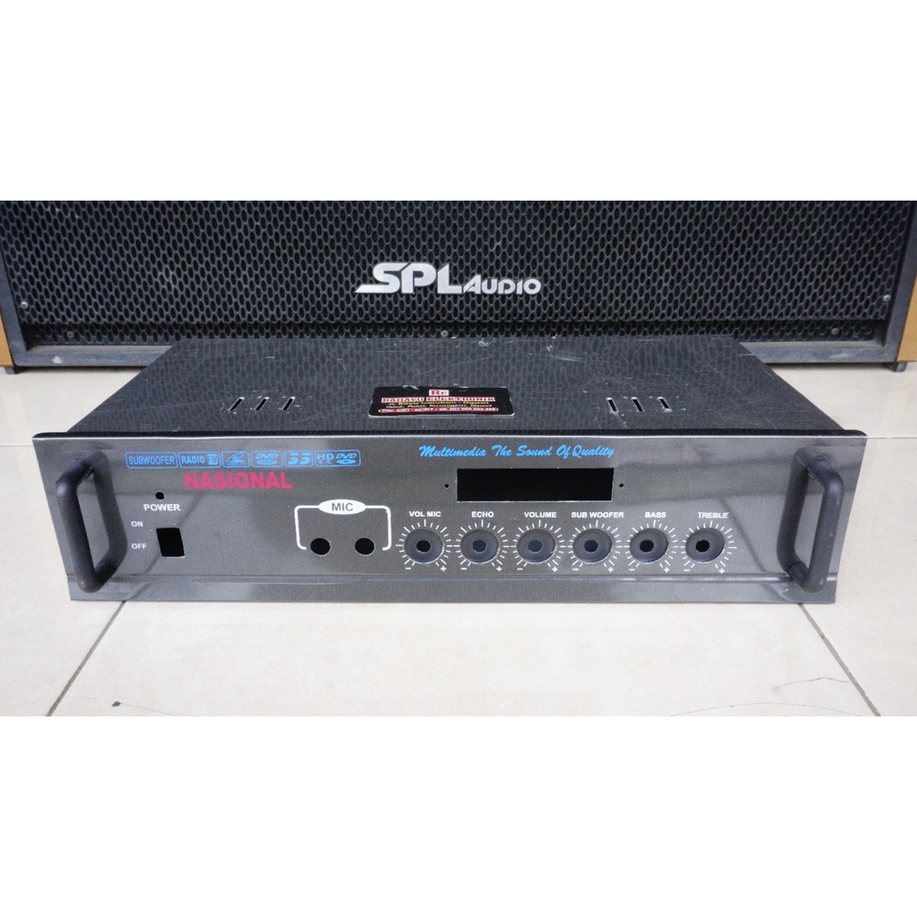 Box Amplifier Nasional + Usb Sub Echo