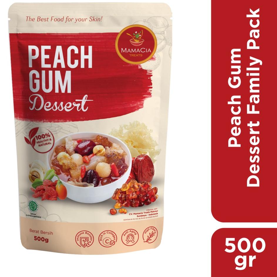 

Free Ongkir/ Mamacia Treats Paket Peach Gum Komplit Kualitas Super Grade A+ / Tao Jiao / Family Pack