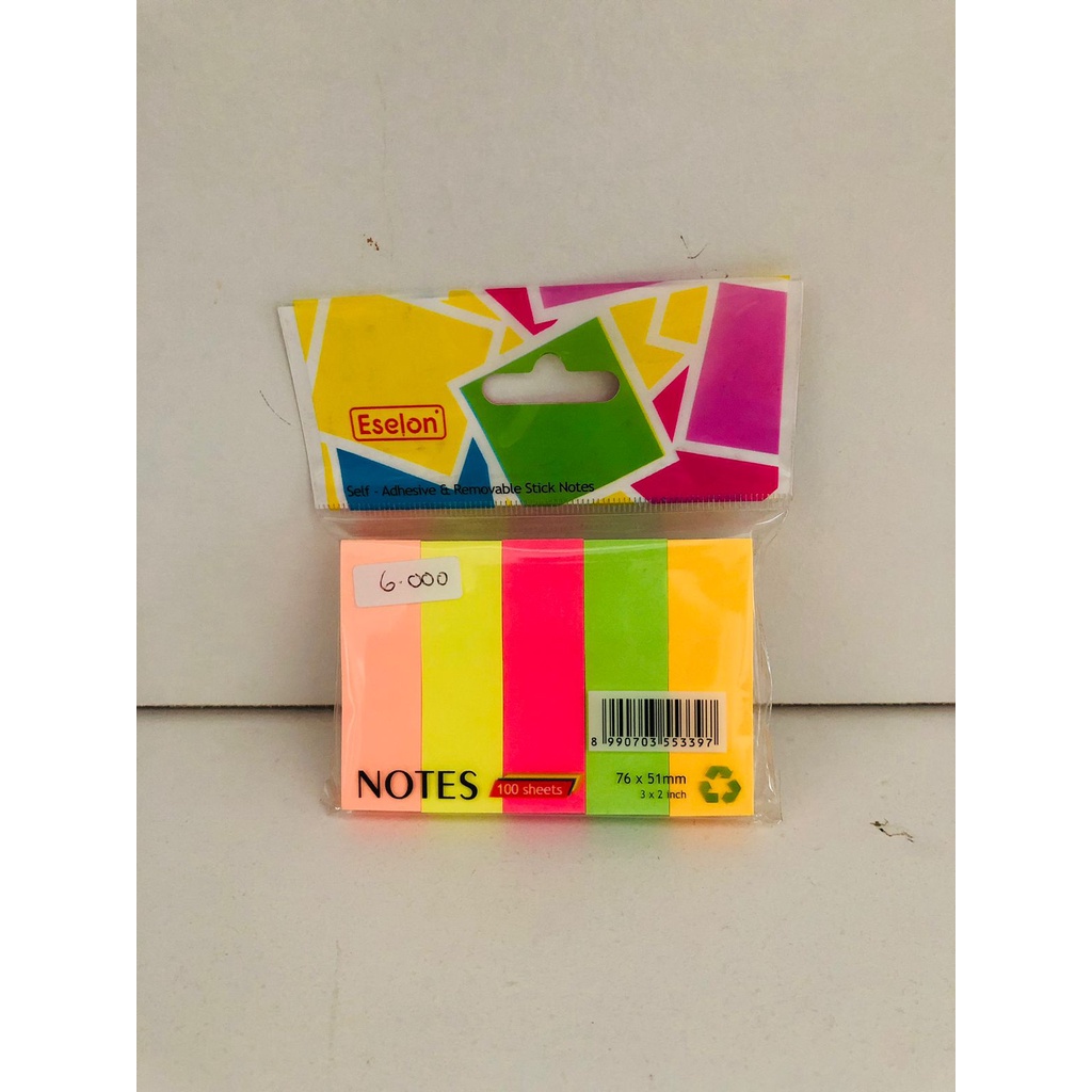 

Stick Note Eseton 5 Warna