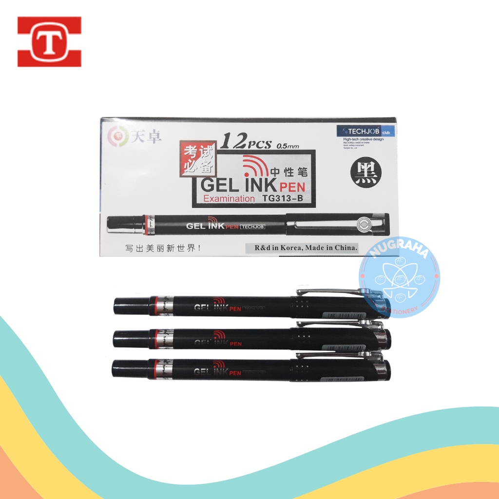 

GEL PEN TIZO TG 313-B (12 PCS)