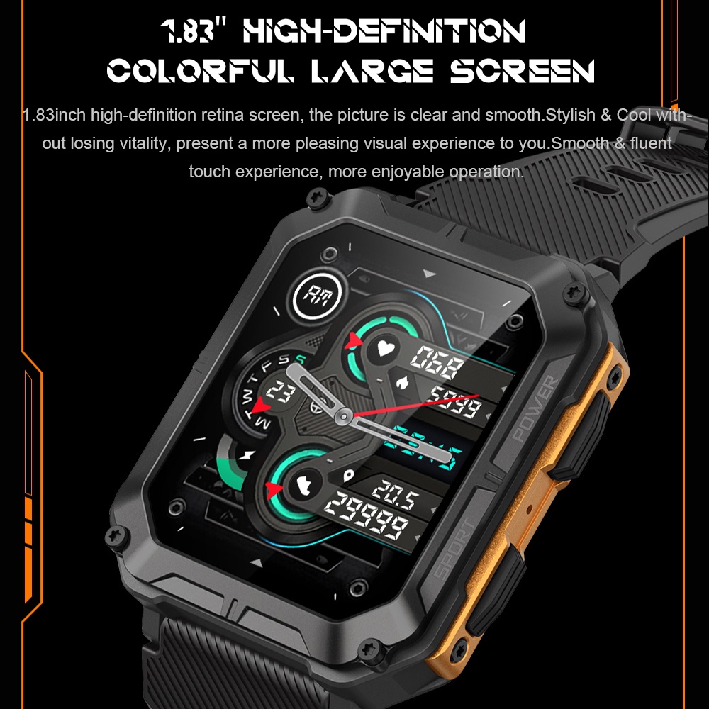 Skmei jam pintar pria Panggilan Bluetooth (Panggilan Jawab/Panggilan) Smartwatch android Pria Sport jam tangan