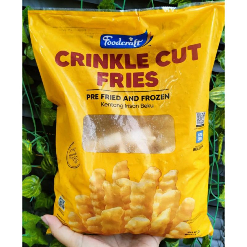 

KENTANG FOODCRAFT CRINKLE CUT FRIES 1 KG