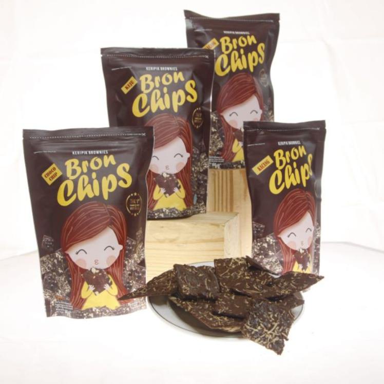 

[KODE PRODUK 7JMNY4554] BRON CHIPS KERIPIK BROWNIES 60gr/ BROWNIES CHIPS