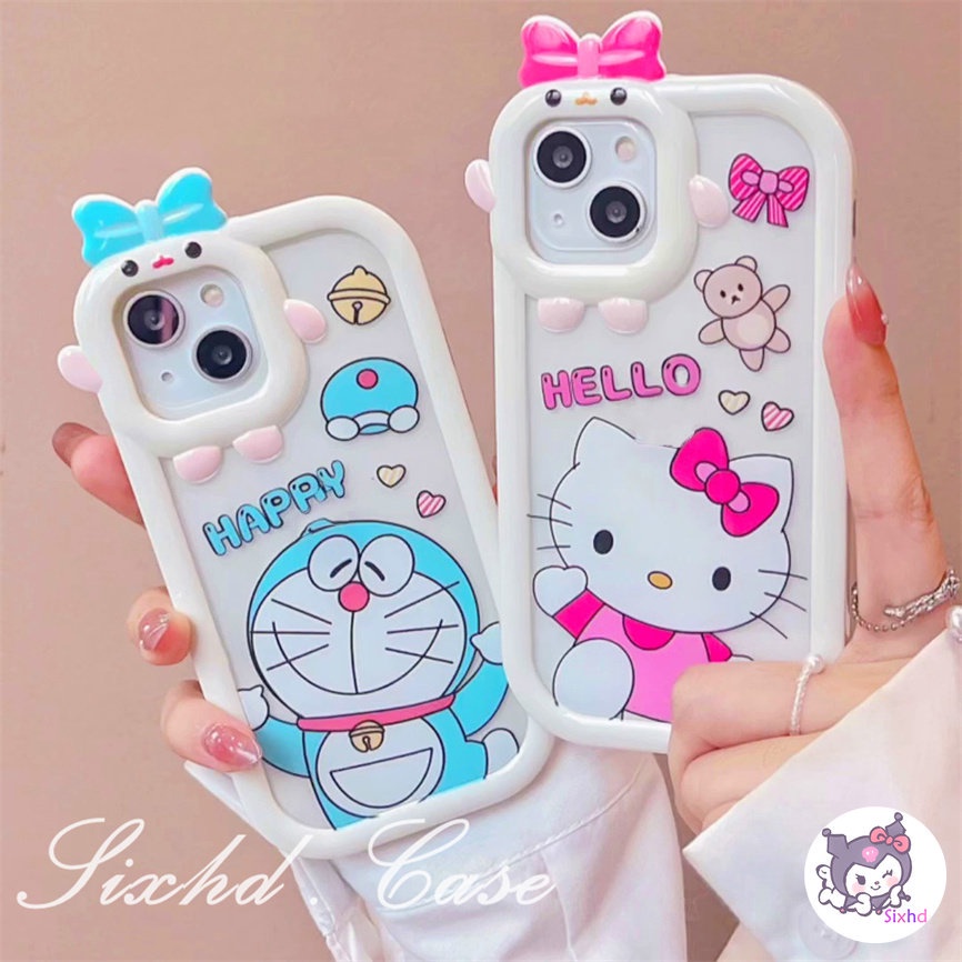 OPPO A78 A17 A17K A57 A77s A76 A96 A16 A16K A15 A74 A54 A53 A33 A32 A31 A5 A9 A5s A3s Reno 8Z 7Z 6 5 A95 A94 A93 A92 A77 A52 A16e A12e F11 Small Monster Phone Casing Couple Cartoon Jingle Cat Case Phone Soft Cover