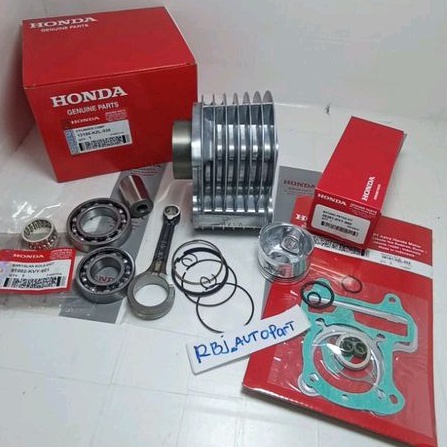BLOK SEHER KZL  + STANG SEHER HONDA BEAT FI SCOOPY FI SPACY FI VARIO 110 FI STATER KASAR 2012 - 2014