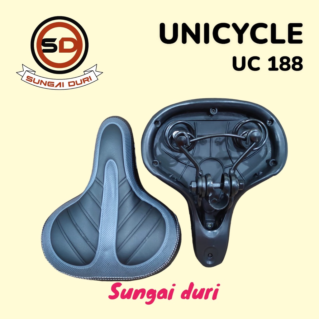 unicycle sadel sepeda per mini lipat ctb empuk dan lebar