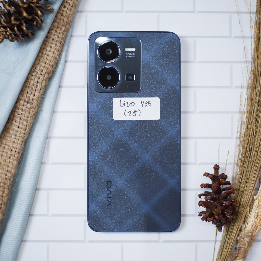 Vivo Y35 8/128gb Fullset - Hp Second Bekas