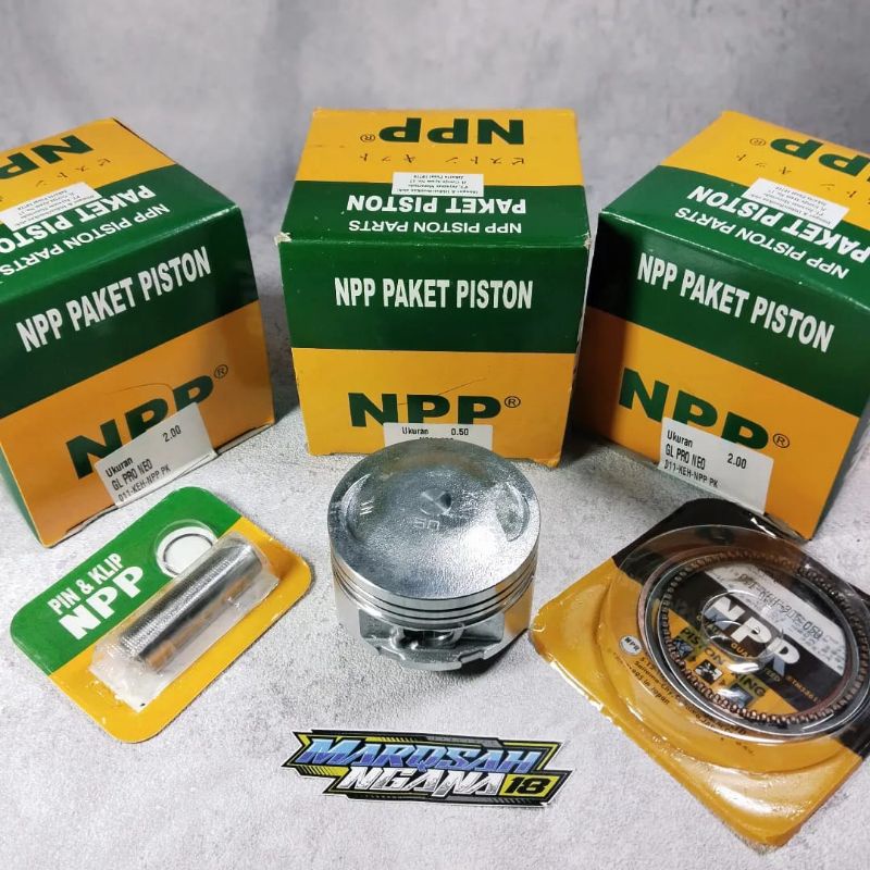 PISTON MEGAPRO GL PRO NPP STD 50 100 150 200 MARQSAH NGANA18