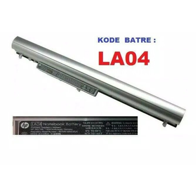 Baterai Ori HP LA04 LAO4 15 248 248 G1 340 G1 350 G1 240 G2 14-N 15-N