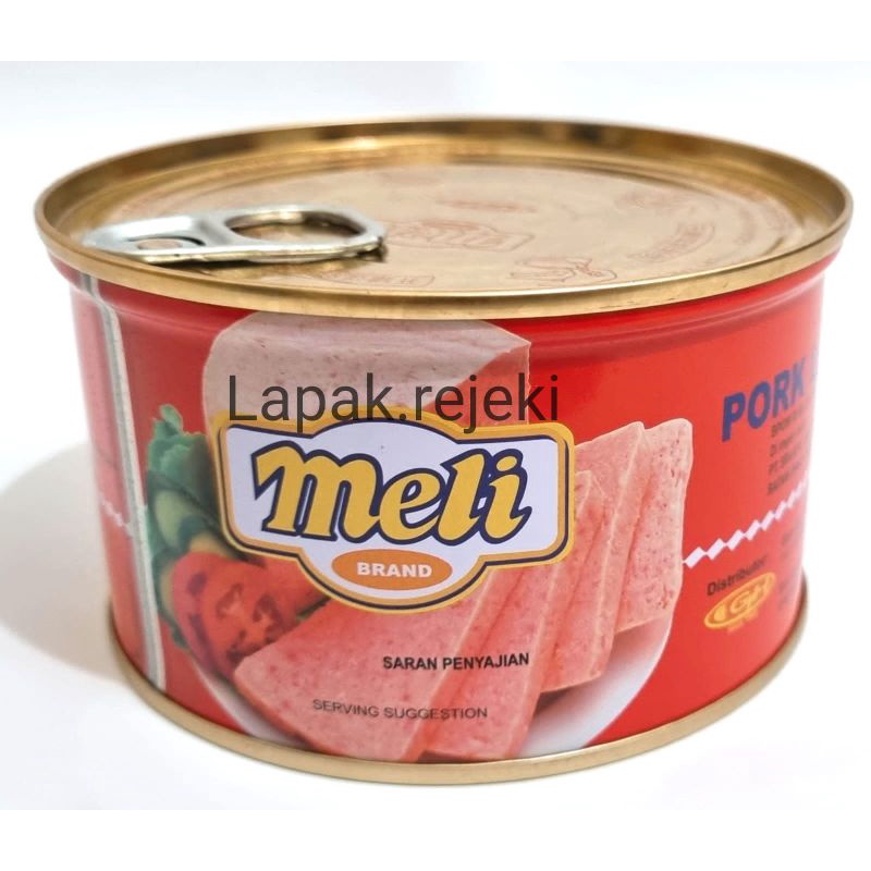 

MELI Pork Luncheon Meat 午餐肉 397 Gram ( Tidak Halal )