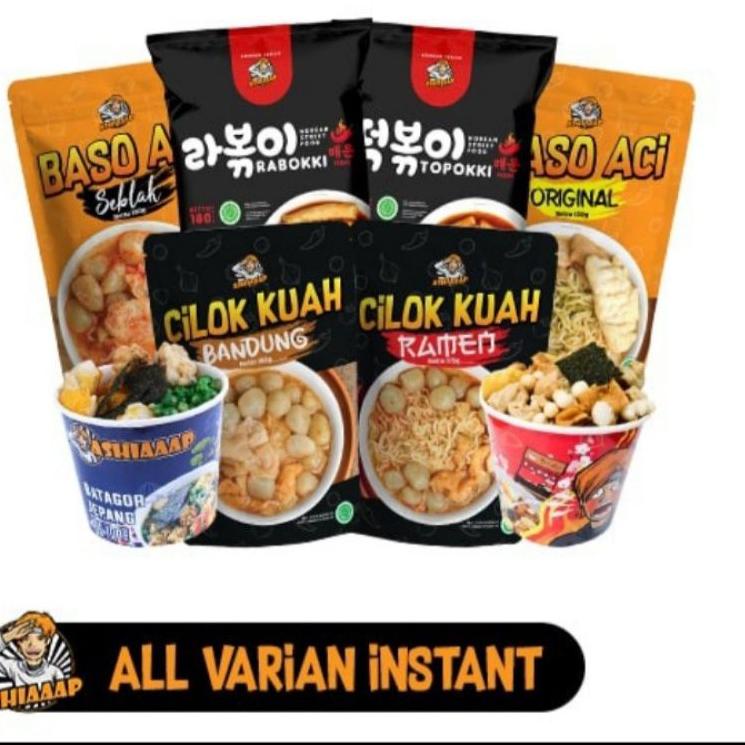 

☀ Ashiaaap by Atta Halilintar Bakso Aci(Ori, Seblak) Batagor(Jepang, Ramen) Cilok (Kuah, Ramen) ゕ