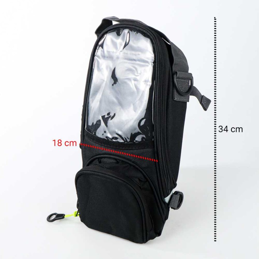 Tas Tangki Motor touring plus Smartphone slot tempat hp 6Ltr