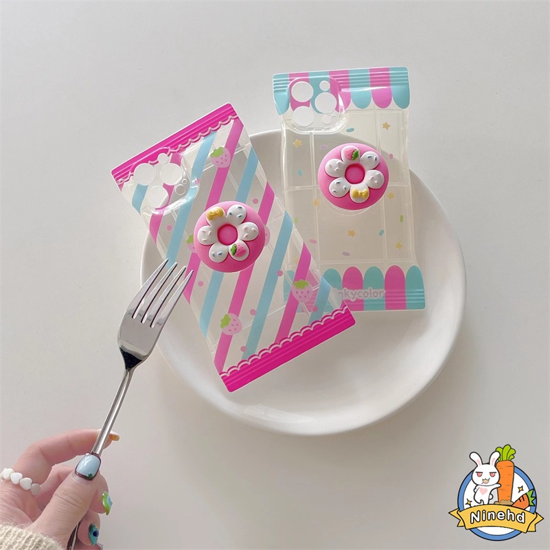 Samsung  Samsung A14 A04e A04s A03s A03 A13 A12 A22 A32 A33 A53 A73 A23 M23 A52s A52 A72 A71 A51 A31 A21s A02s A50 A50s A30s A30 A20 A11 A10 M22 M32 S22 Ultra Motif Donat Casing Ponsel Silikon Tahan Guncangan Soft Case Sarung Pelindung