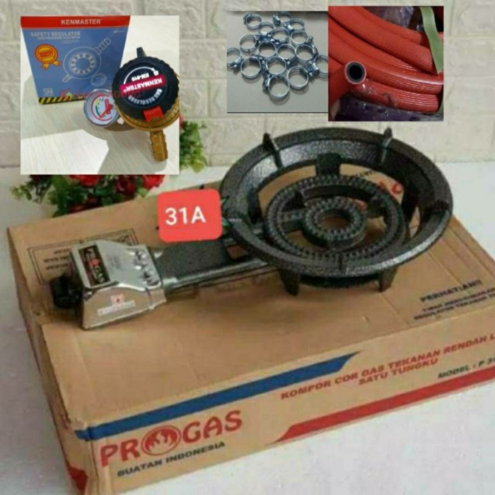 Progas . 31A , Kompor , Kompor Gas , Api seribu , Cor