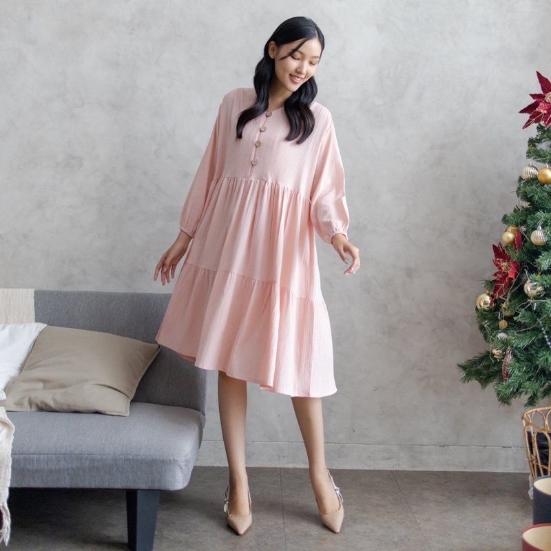 BUTTERNUT - AUDREY DRESS | Dress Tunik Lebaran Anak Perempuan