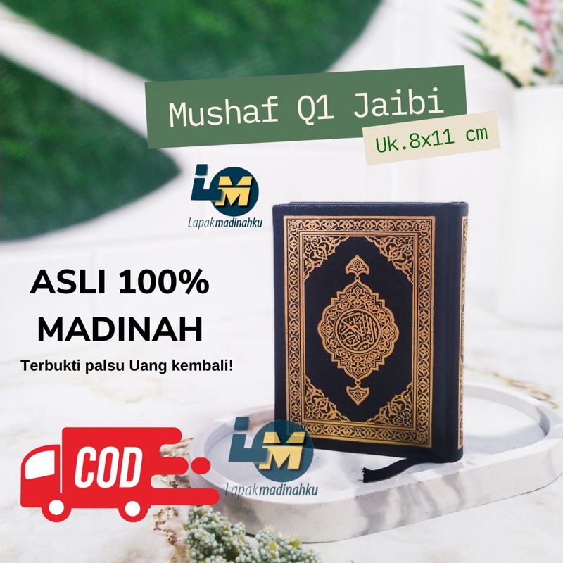 {Best Seller} MUSHAF SAKU JAIBY Q1  QURAN MADINAH  COD -100% Original HC