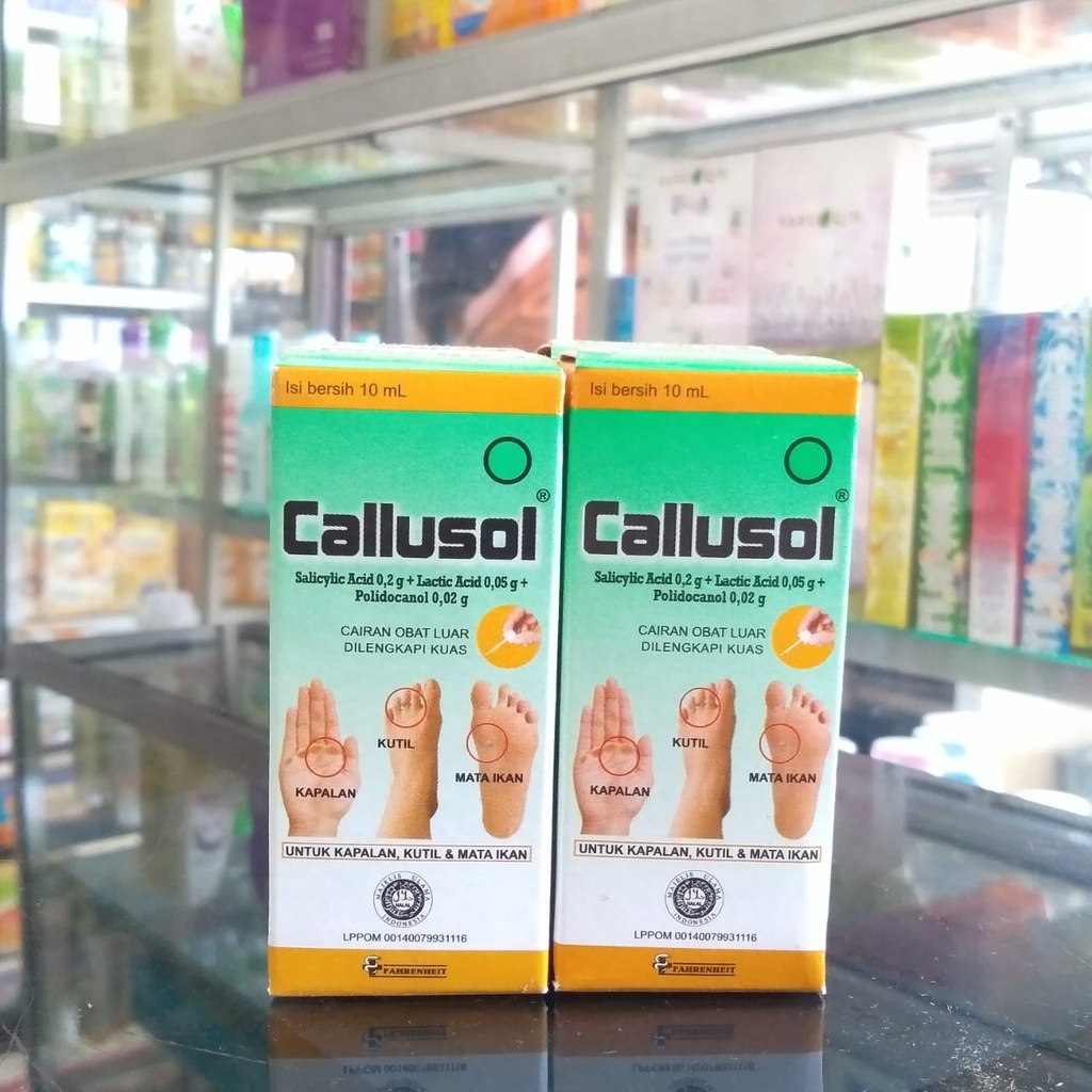 CALLUSOL 10 ML CALUSOL OBAT KUTIL