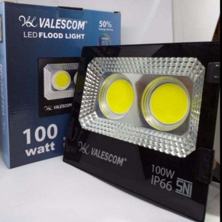 Murah Lampu Sorot Tembak Led 100W 100 Watt COB Valescom