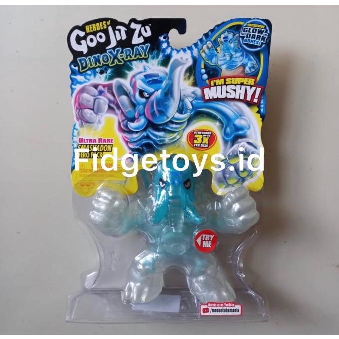 Heroes of Goo Jit Zu Series 4 Dino X-Ray ULTRA RARE Smashadon