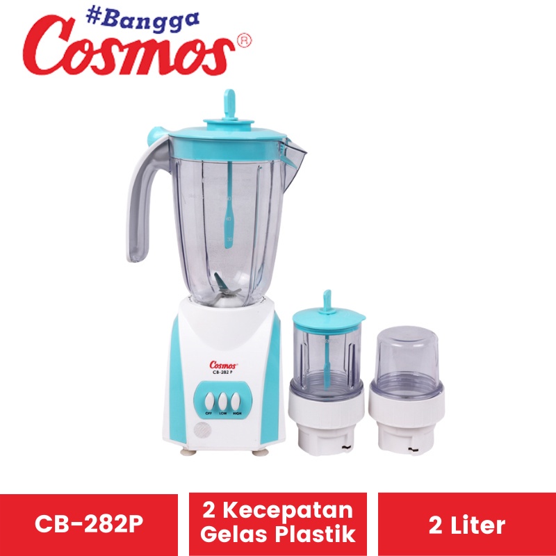 Blender Plastik 2 Liter - Cosmos CB 282 P