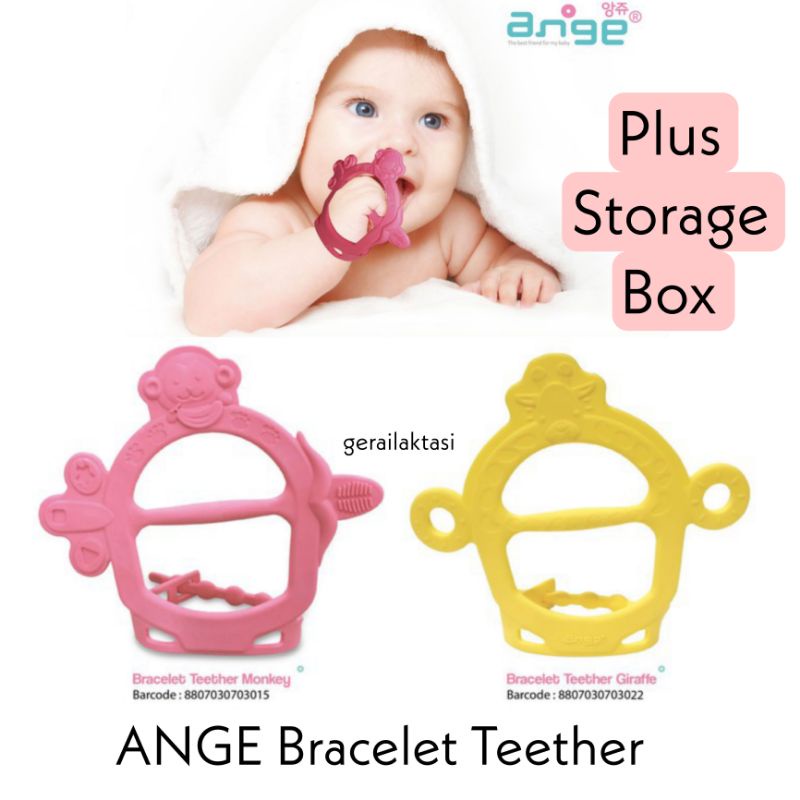 ANGE BRACELET Teether with Box / Case - Ange Teether Gelang