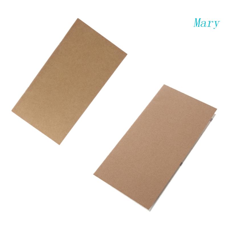 Mary Kraft Cover Weekly Planner Diary Jurnal Memo Notebook Note Pad Kantor Sekolah