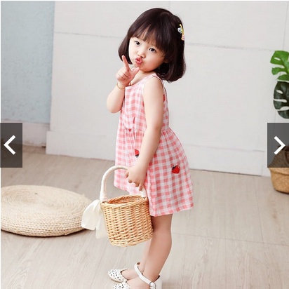 DRESS TERUSAN NABBILA TARTAN ANAK PREMPUAN USIA 1-5 THN