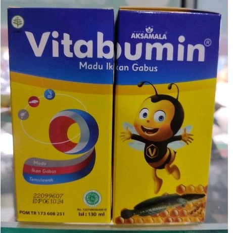 

Madu Vitabumin Anak Madu Ikan Gabus Original 130Ml