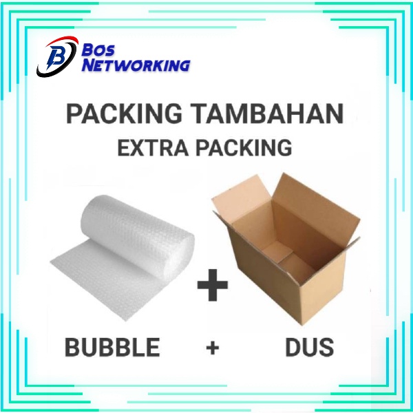 

Tambahan Packing Bubble Wrap + Dus