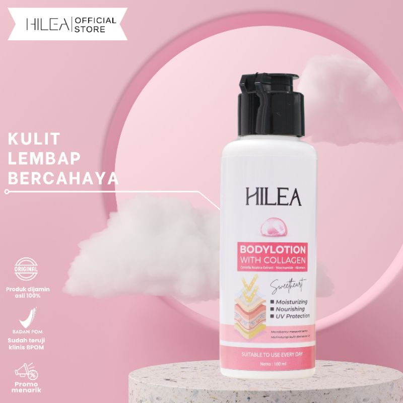 PROMO!! HILEA BODY LOTION WITH COLLAGEN BPOM