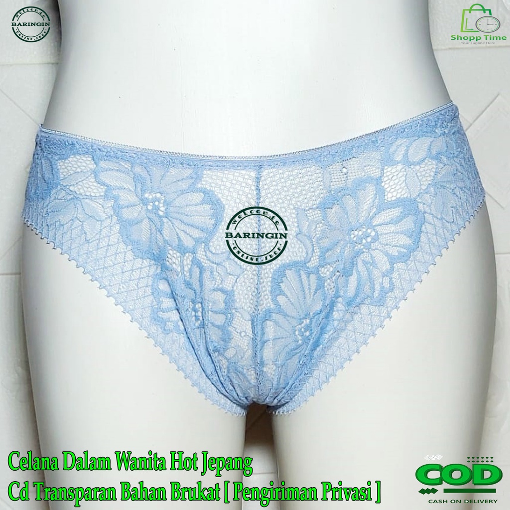 Promo [ isi 3 Pcs ] Celana Dalam Wanita G String Lace transparan Sexy Thongs-Celana Dalam Sexy Lace Gstring Honeymoon