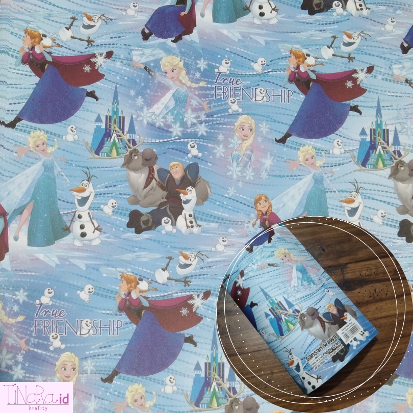 

Kertas Kado Sansan Wawa Motif Kids Frozen / Bungkus / Kado / Wrapping Paper