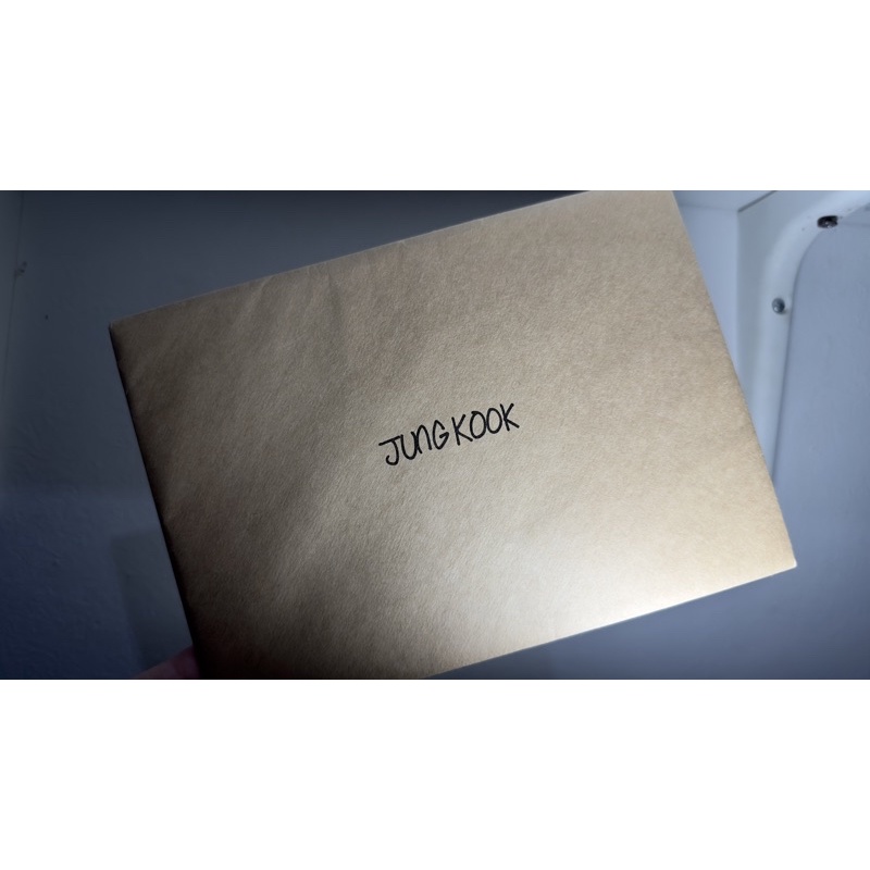 Artist Made Collection by BTS Merch Jungkook Zip Up Making Log Envelope Only
