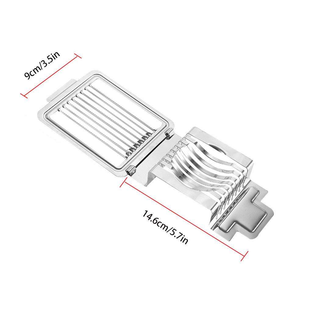 2020baru Pemotong Telur Dapur Rumah Stainless Kawat Egg Slicer Untuk Telur Rebus Keras Alat Dapur Gadget Aksesoris