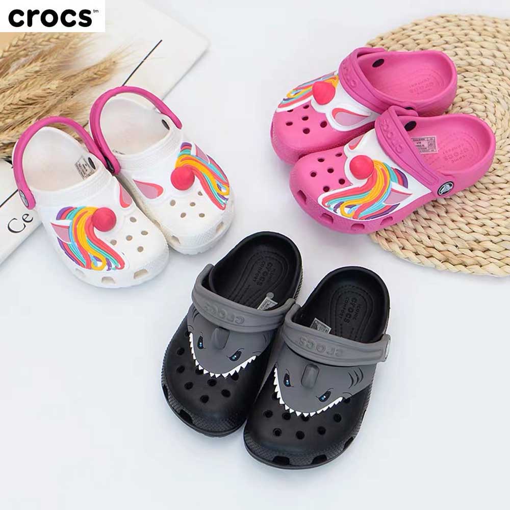 Crocs Kids Classic Clog  Anak Sandal Crocs Anak-anak  Laki-laki Dan Perempuan llittle pony Unicorn New