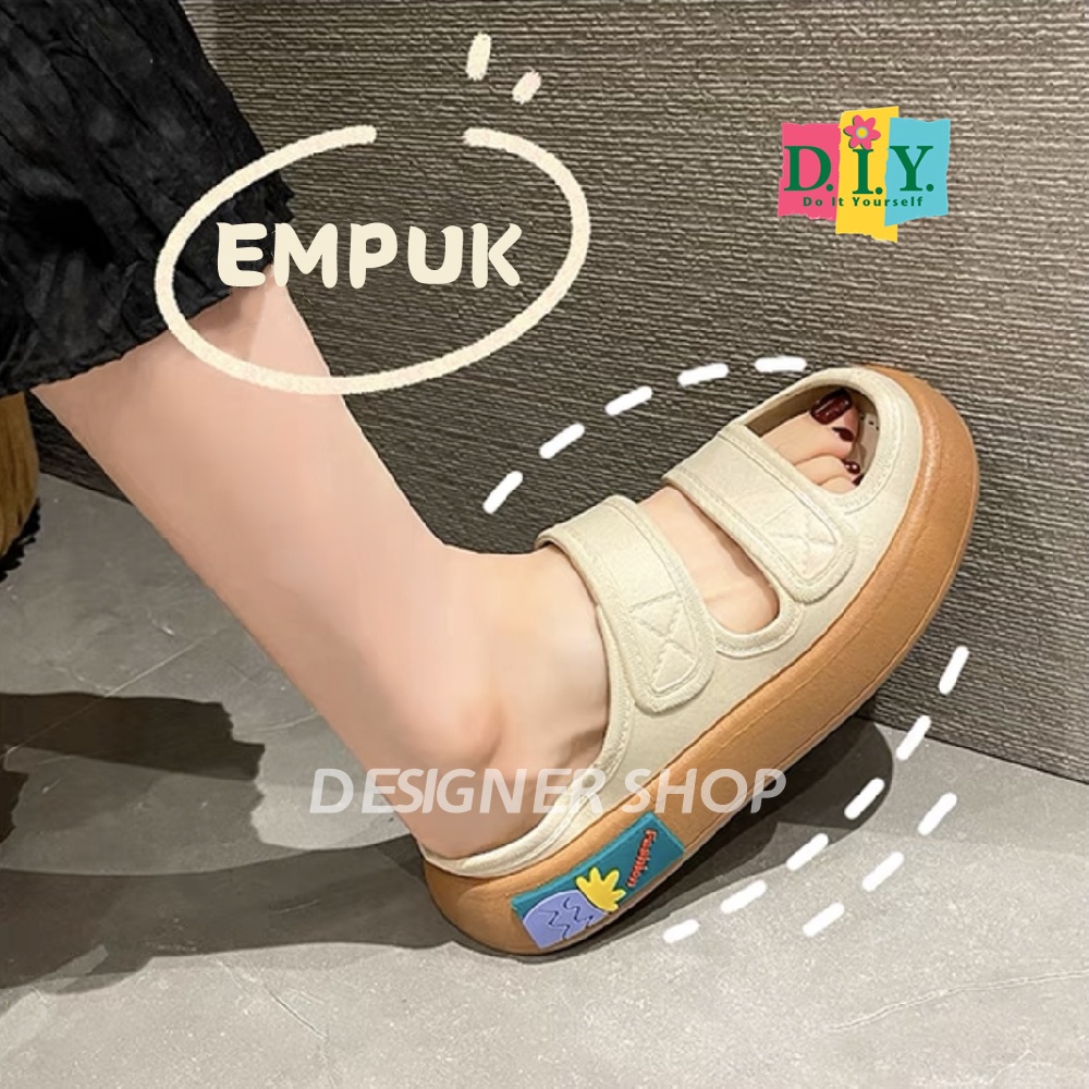 Sandal Wanita Ban Dua Terbaru Sendal Selop